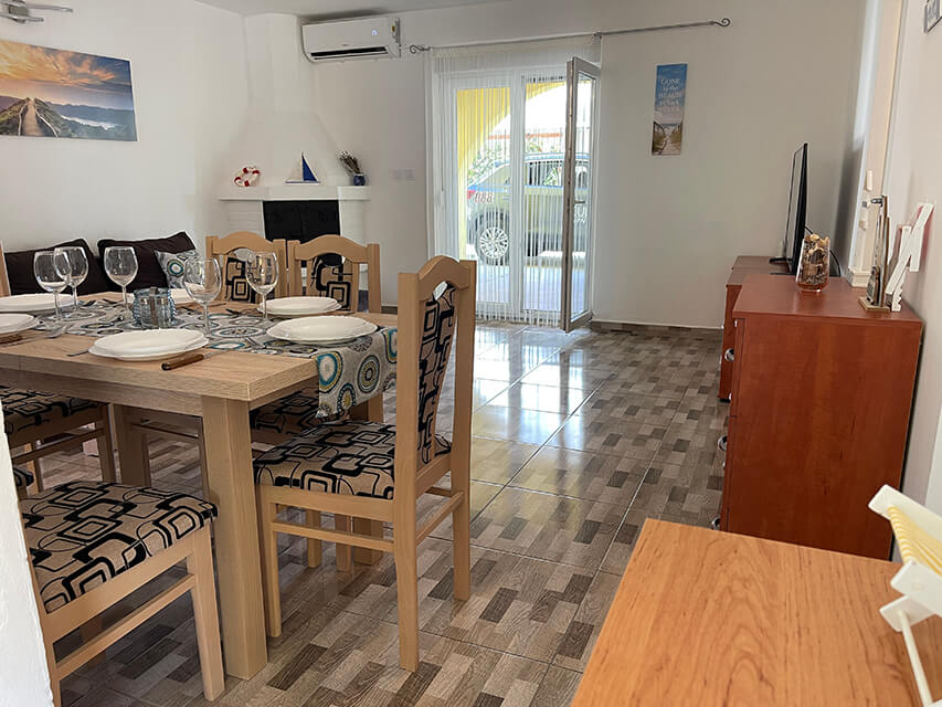 Gedeon Apartmanház egyes szálláshelye VIR Horvátország