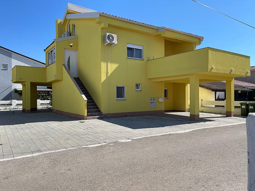 Gedeon egyes Apartmanház emeleti szálláshely Horvátország