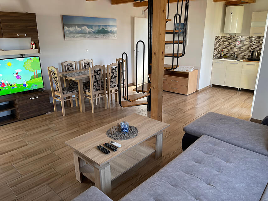 Gedeon egyes Apartmanház emeleti szálláshely Horvátország